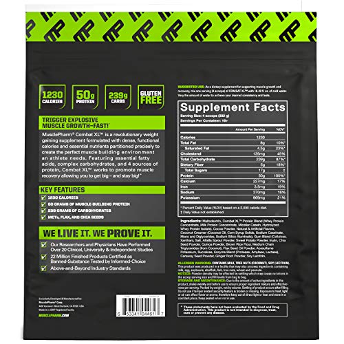 MusclePharm Combat XL Mass-Gainer Powder