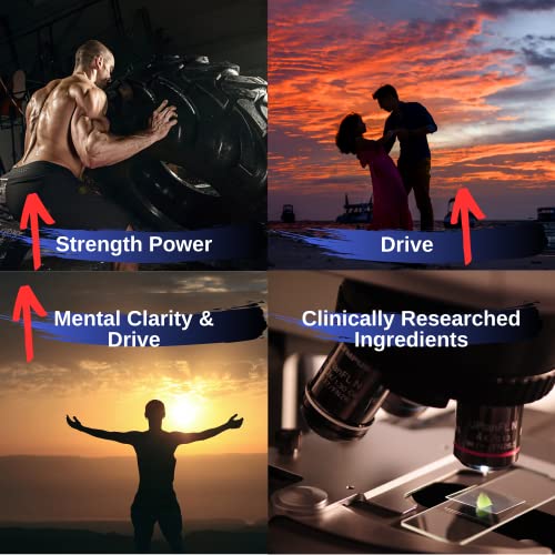 Pharmacist Recommended 2 for 1 Promo(180ct) Testosterone Booster Male Enhancement by Research Labs. Increase Lean Muscle Energy & Strength w/Saw Palmetto, Tribulus, Horny Goat Weed, Zinc & More!