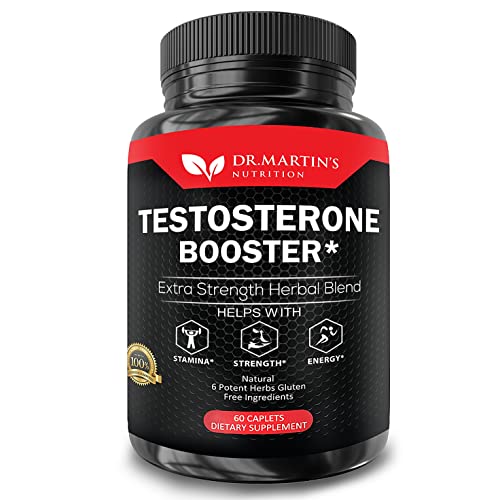 Extra Strength Testosterone Booster - Naturally Boost Your Stamina, Endurance, Strength & Energy for Men & Women - Burn Fat & Build Lean Muscle Mass Today