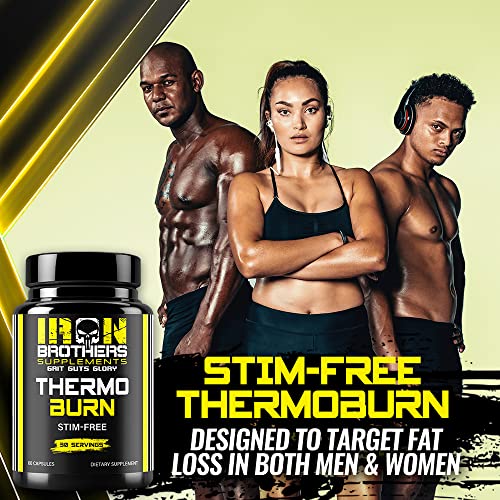 Stimulant Free Fat Burners for Women and Men ? Weight Loss - Non Stim Thermogenic Fat Burner ? Dietary Supplement ? Metabolism Booster with Cayenne Pepper ? 30 Day Supply - Keto Friendly