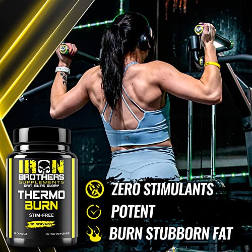 Stimulant Free Fat Burners for Women and Men ? Weight Loss - Non Stim Thermogenic Fat Burner ? Dietary Supplement ? Metabolism Booster with Cayenne Pepper ? 30 Day Supply - Keto Friendly
