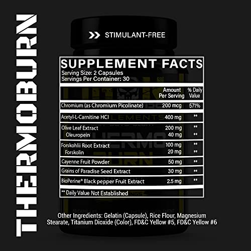 Stimulant Free Fat Burners for Women and Men ? Weight Loss - Non Stim Thermogenic Fat Burner ? Dietary Supplement ? Metabolism Booster with Cayenne Pepper ? 30 Day Supply - Keto Friendly