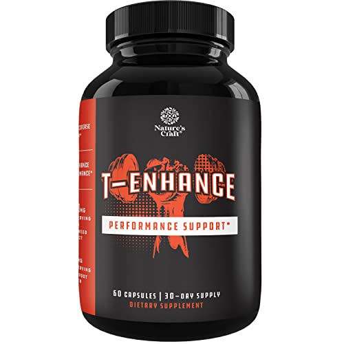 Best Natural Testosterone Booster for Men - Male Enhancement Supplement Estrogen Blocker Energy Pills for Enlargement Muscle Builder Fat Burner and Mood Boost - Male Enhancing Energy Supplement