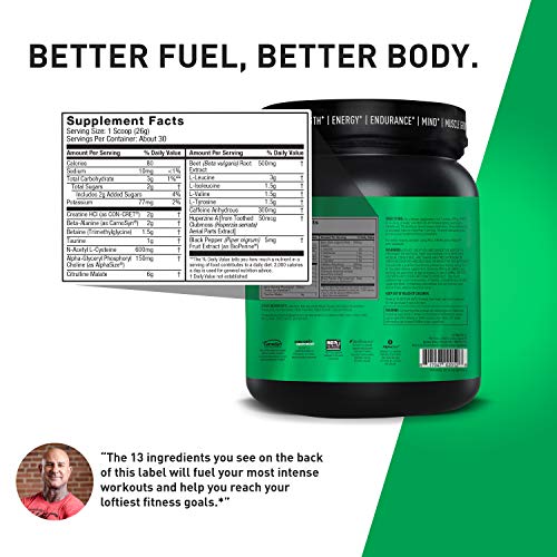Pre JYM Pre Workout Powder - BCAAs, Creatine HCI, Citrulline Malate, Beta-Alanine, Betaine, and More | JYM Supplement Science | Black Cherry Flavor, 30 Servings