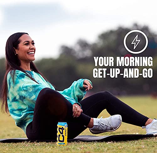 C4 Energy Drink 12oz (Pack of 24) - Frozen Bombsicle - Sugar Free Pre Workout Performance Drink with No Artificial Colors or Dyes