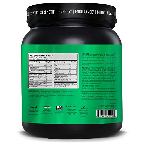Pre JYM Pre Workout Powder - BCAAs, Creatine HCI, Citrulline Malate, Beta-Alanine, Betaine, and More | JYM Supplement Science | Black Cherry Flavor, 30 Servings