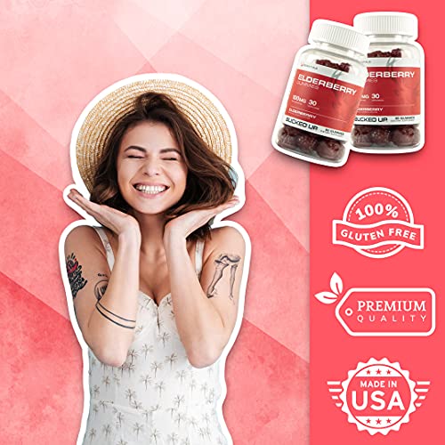 Elderberry Gummies: Boost Immunity, 100mg, 60 Gummies