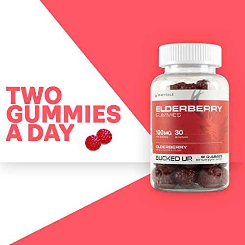 Elderberry Gummies: Boost Immunity, 100mg, 60 Gummies