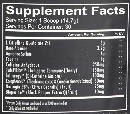 REDCON1 Total War Preworkout - Contains 320mg of Caffeine from Green Tea, Juniper & Beta Alanine - Pre Work Out with Amino Acids to Increase Pump, Energy + Endurance (Pineapple Juice, 30 Servings)