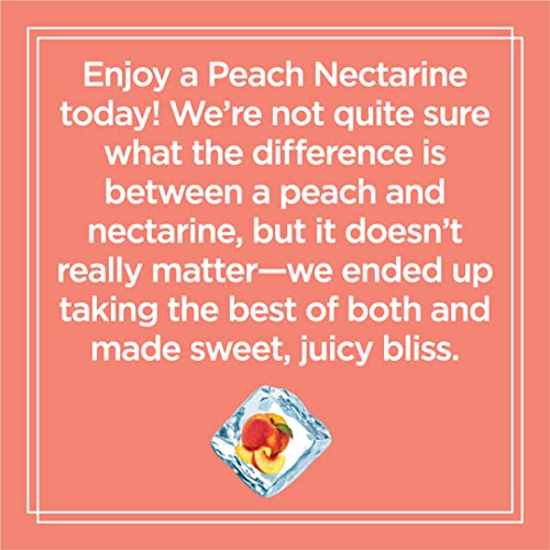 Sparkling Ice, Peach Nectarine Sparkling Water, Zero Sugar Flavored Water, with Vitamins and Antioxidants, Low Calorie Beverage, 17 fl oz Bottles (Pack of 12)