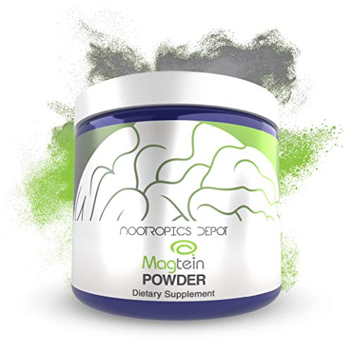 Magtein Magnesium L-Threonate Powder | 120 Grams | Mineral Supplement | Natural Nootropic | Supports Mitochondrial Function | Promotes Heart and Cardiosvascular Health | Supports Cognitive Function