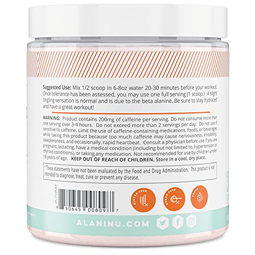 Alani Nu Pre Workout Energy Supplement - Cotton Candy