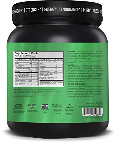 Pre JYM Pre Workout Powder - BCAAs, Creatine HCI, Citrulline Malate, Beta-Alanine, Betaine, and More | JYM Supplement Science | Orange Mango Flavor, 30 Servings