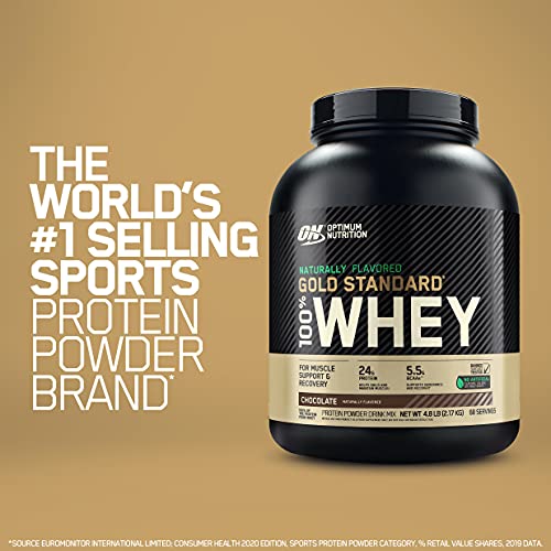 Gold Standard Whey Protein Powder, Vanilla Flavor