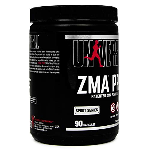Universal Nutrition ZMA Pro Supplement - Zinc, Magnesium, Vitamin B6 - Nighttime Recovery Aid for Better Sleep
