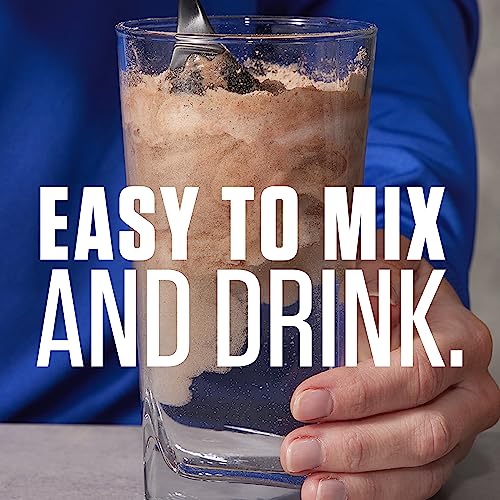 Dymatize Super Mass Gainer Protein Powder, 1280 Calories & 52g Protein, 10.7g BCAAs, Mixes Easily, Tastes Delicious, Rich Chocolate, 12 lbs