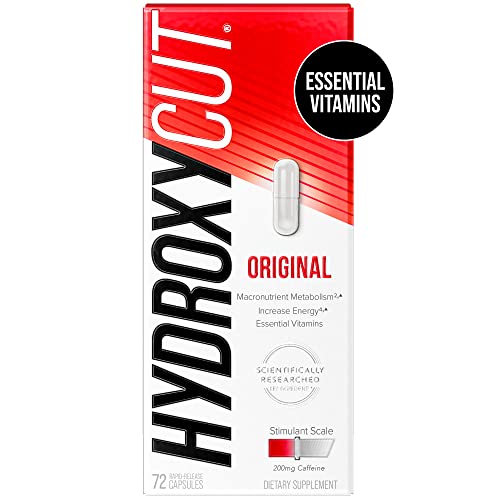 Weight Loss Pills for Women & Men | Hydroxycut Pro Clinical | Weight Loss Supplement Pills | Metabolism Booster for Weight Loss | Weightloss & Energy Supplements, 72 Caps (Packaging May Vary)