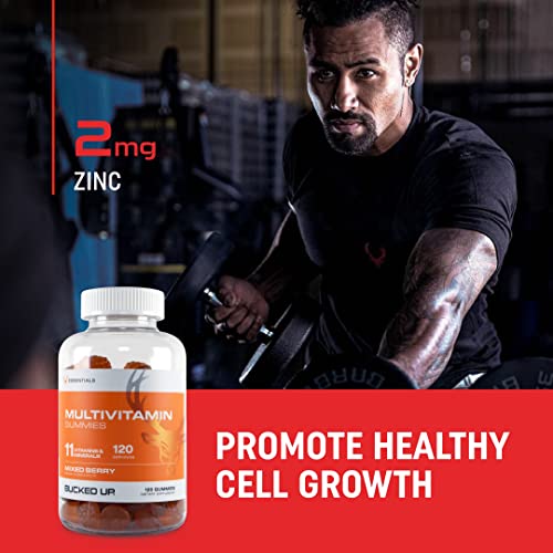 Bucked Up Multivitamin Gummies - 11 Vitamins, 120 Gummies
