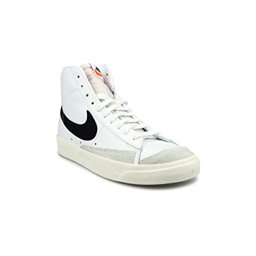 Nike Women's Vintage Blazer Mid 77 Sneaker, Black/White
