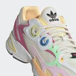 adidas Women's Astir Sneaker - Off White/Pulse Mint/Clear Pink