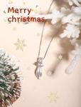 Sterling Silver Cat Necklace for Cat Lovers