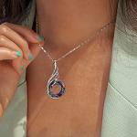 Phoenix Crystal Pendant Necklace for Women