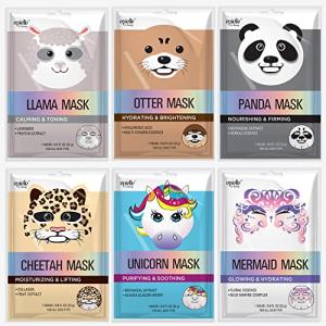 Mystical Safari Character Face Mask 6-Pack