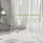 Clear Waterproof Shower Curtain Liner with Magnets