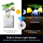 Color Changing Mushroom LED Night Light