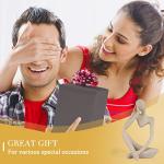 Sandstone Abstract Thinker Sculpture for Home Decor