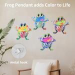 Metal Frog Wall Decor - 4-Piece Set