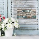 Metal Outdoor Patio Sign – Perfect for Relaxation
