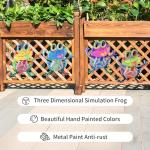 Metal Frog Wall Decor - 4-Piece Set