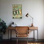 Retro Cat Kitchen Poster - Fun Wall Decor