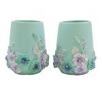 Vintage Pink 5-Piece Bathroom Accessory Set