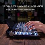 Retro Wireless Typewriter Keyboard for iPad & PC