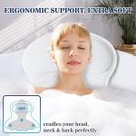 Soft Bath Pillow for Neck and Back Support