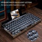 Retro Wireless Typewriter Keyboard for iPad & PC