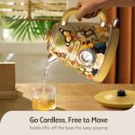 Hazel Quinn Retro Floral Electric Kettle 1200W