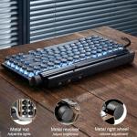 Retro Wireless Typewriter Keyboard for iPad & PC