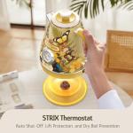 Hazel Quinn Retro Floral Electric Kettle 1200W