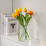 Puransen Clear Flower Vase - Stylish Decor Organizer