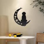 Dog Metal Wall Art for Home and Garden