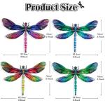 Metal Dragonfly Wall Art for Garden Decor