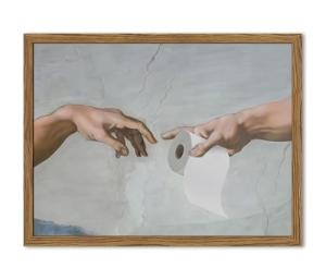 Funny Vintage Bathroom Wall Art and Prints