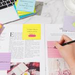 Colorful 3x3 Lined Sticky Notes - 18 Pads