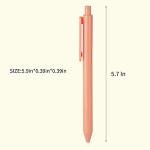 12-Pack Cute Pastel Ballpoint Pens for Journaling