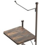 Bronze Toilet Tissue Holder Stand with Shelf
