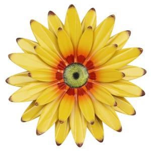 11" Sunflower Metal Wall Decor for Home & Garden