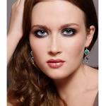 Vintage Boho Teardrop Druse Crystal Earrings Set